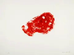 Armando, Ohne Titel, 1989, Colour lithograph