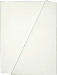 Hermann Bartels, No. 398, Relief from 2 assembled, white primed canvases