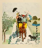 Hans Berger, Sonntagsausfahrt. - Schüler