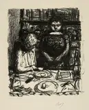 Pierre Bonnard, Le menu, Around 1925, Lithograph