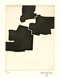 Eduardo Chillida, Gezna IV, 1969, Etching