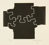 Osasun by Eduardo Chillida, 1974, Woodcut, sold Jun 2023