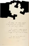Eduardo Chillida, Placards, 1975, Serigraph