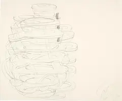 Tony Cragg, Ohne Titel, 1996, Pencil drawing