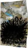 Gunter Damisch, Ohne Titel, 1989, Oil on thin cardboard