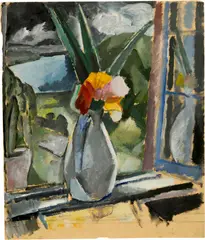 Charles Dufresne, Kaktusblüte, Around 1925, Oil on paper