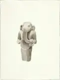 Cecilia Edefalk, Elephant, 1997, Watercolour