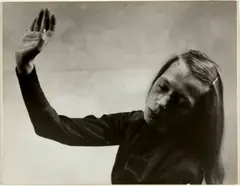 Fritz Eschen, Portrait der Tänzerin Marianne Vogelsang, 1949, Silver gelatine print