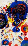 Sam Francis, Tokyo Mon Amour, 1963, Colour lithograph
