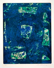 Untitled by Sam Francis, 1975, Colour lithograph, sold Jun 2023
