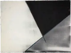 Patrick Gourley, Semaphore 16, 1988, Oil, wax and charcoal