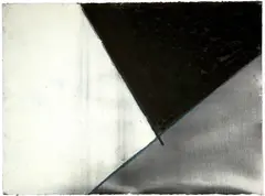 Patrick Gourley, Semaphore 14, 1988, Oil, wax and charcoal
