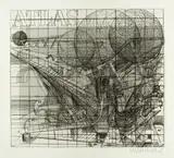 Bernhard Luginbühl, Atlas. - Atlas, 1970, 1973, 2 copper engravings