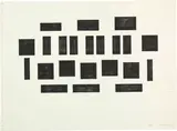 Vaclav Pozarek, Ohne Titel, 1987, Drawing in black pen, pencil and opaque white