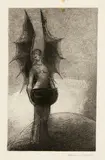 Odilon Redon, Les ténèbres (Frontispice)