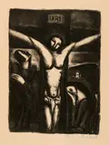 Georges Rouault, Christ en croix. - Christ en croix