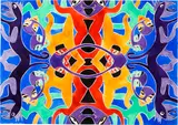 Claude Sandoz, Ohne Titel, 1993, Gouache and acrylic