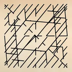 Jeffrey Steele, Untitled, 1974, Gouache, over a light preliminary drawing in pencil