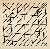 Jeffrey Steele, Untitled, 1974, Gouache, over a light preliminary drawing in pencil