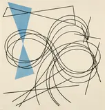 Sophie Taeuber-Arp, Passion de lignes, 1941, Colour lithograph