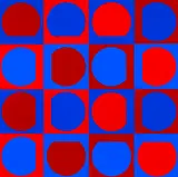 Victor Vasarely, Folklore planetaire, 1964, Colour serigraph