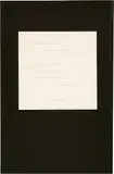 Herman de Vries, Ohne Titel. - Ohne Titel