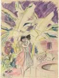 Otto von Wätjen, Das Geheimnis, Around 1915, Colour pencil and pencil