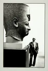 Bryan Wharton, Moshe Dayan, 1976, Photography