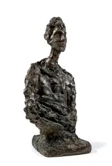 Alberto Giacometti, Buste de femme aux bras croisés (Francine Torrent), 1964, cast from 1964, Bronze