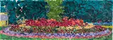 Augusto Giacometti, Gartenbeet