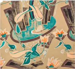 Hannah Höch, Tümpeltraum-Rapport, 1919, Collage and gouache, over a light preliminary drawing in pencil