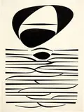 Victor Vasarely, Atlon, 1958-1985, Acrylic on canvas