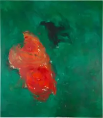 Theodoros Stamos, Low Sun (Sunset), 1959-1962, Oil on canvas