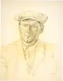 Hans Berger, Selbstbildnis