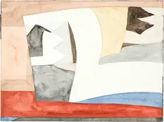 Ernst Caramelle, Untitled (all inclusive), 2013, Watercolour