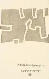 Eduardo Chillida, Felicitacion Ano Nuevo 1962