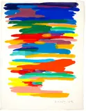 Ohne Titel (MG 1969) by Piero Dorazio, 1973, Tempera, sold Jun 2022