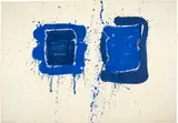 Deux Magots by Sam Francis, 1960, Colour lithograph, sold Jun 2022