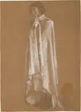 Augusto Giacometti, Figur mit Umhang