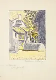 Giovanni Giacometti, Vacances d’Artistes. Folge von 16 Probedrucken, 1907, Colour lithographs