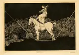 Francisco De Goya, Una reina del circo. - Otras leyes para el pueblo, 1816-1824, edition printed 1877, Etchings