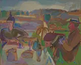Rudolf Großmann, Wandbild (Wohnung S.G.)