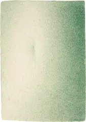 Alfred Hofkunst, Grüner Bauch, 1990, Drawing in colour pencil