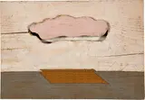 Alfonso Hüppi, Holzwolke, Wood, painted