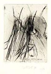 Rolf Iseli, Anthroposophische Gestalten, 1996, Drypoint Etching