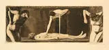 Käthe Kollwitz, Aus vielen Wunden blutest du, o Volk, Between 1893 and 1897, Needle etching, drypoint, aquatint and polishing steel