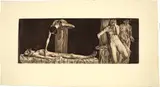 Käthe Kollwitz, Zertretene - Leichnam und Frauenakt am Pfahl