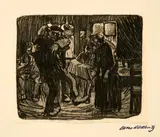 Käthe Kollwitz, Hamburger Kneipe