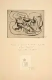 Le Corbusier, Les mains - Probedruck, 1930/48, Etching