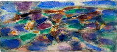 Jean Le Moal, Aquarelle 1961, 1961, Watercolour